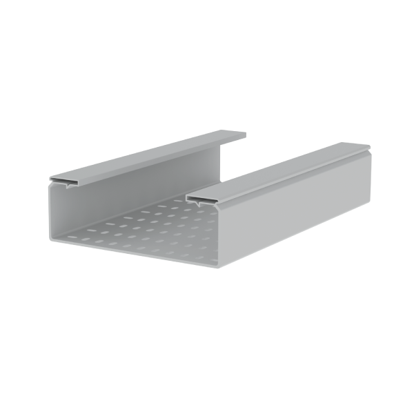 Unex Perforated Insulating Cable Tray 100x300 U23X Grey