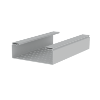 Unex Perforated Insulating Cable Tray 100x300 U23X Grey