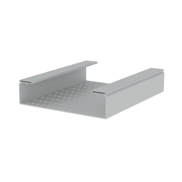 Unex Perforated Insulating Cable Tray 100x400 U23X Grey