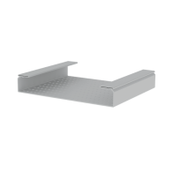 Unex Perforated Insulating Cable Tray 100x600 U23X Grey