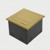 FOBBRF1STDO3D - FFOB-147 Floor Box 1 x Standard  DGPOs + 3 Data Provisions