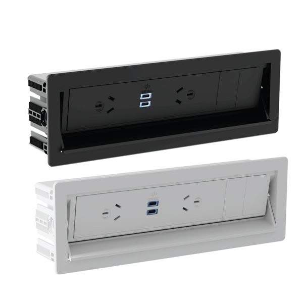Partner In-Desk Power Box | Cableduct Systems