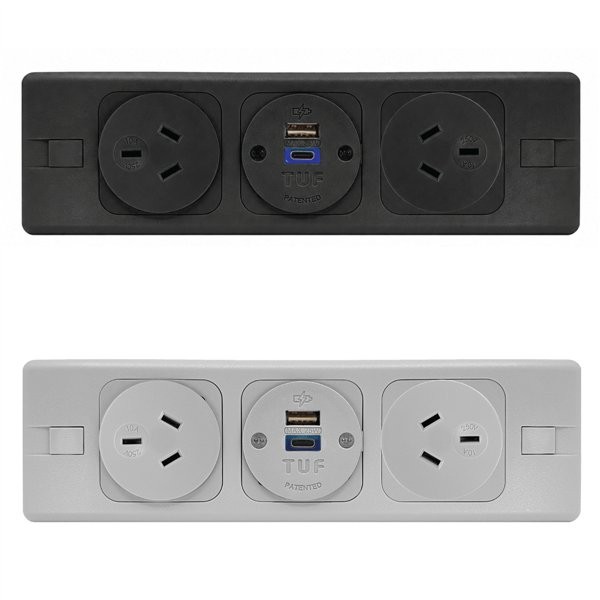 Puma Panel-Mount Power & USB Module | Cableduct Systems