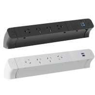 PACE Desktop Power Rail, Inline Splitter | Cableduct Systems