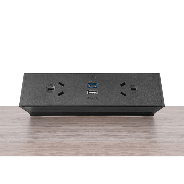 Qiksilva Desktop Power Rail | Cableduct Systems