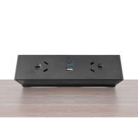 Qiksilva Desktop Power Rail | Cableduct Systems