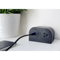 PHASE Desktop Power Rail | Cableduct Systems