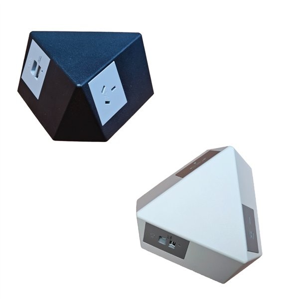 Tripod Bench-Mounted Table Box | Cableduct Systems