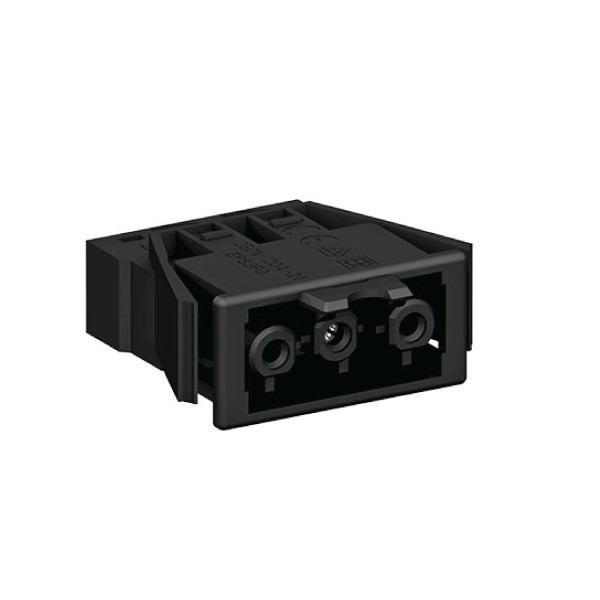 Female Panel Mount Snap Connector | Cableduct Systems
