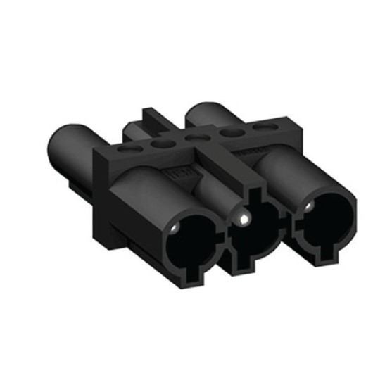 Straight Connector, Male to Female | Cableduct Systems