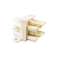 3-Pole Distribution Block, 1 In to 3 Out | Cableduct Systems