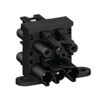 3-Pole Distribution Block, 1 In to 3 Out | Cableduct Systems