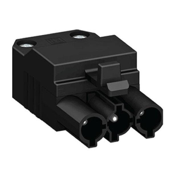 Male 3-Pole Rewireable Connector Set | Cableduct Systems