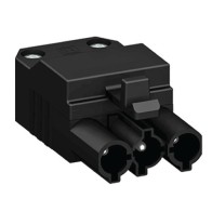 Male 3-Pole Rewireable Connector Set | Cableduct Systems