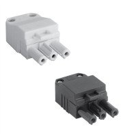 Female 3-Pole Rewireable Connector Set | Cableduct Systems