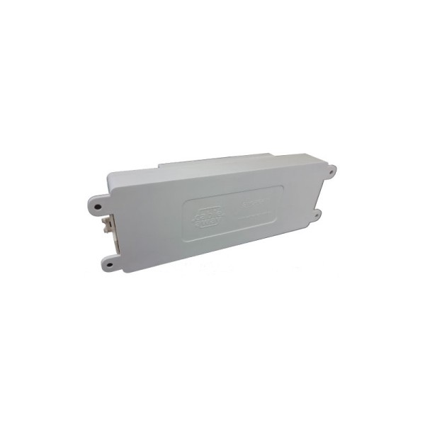 Soft Wired Double Switched Outlet, White | Cableduct Systems