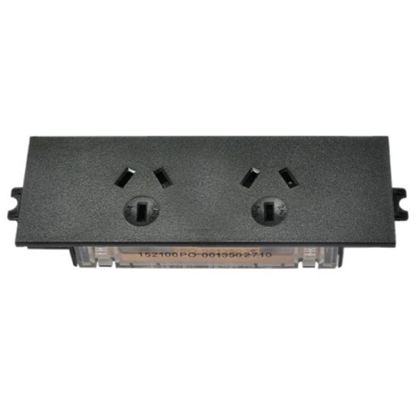 Double GPO Quick Fit Outlet | Cableduct Systems