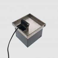 FOBSS19R1STDO - FFOB-149/2P Floor Box 1 x Standard GPO Outlet