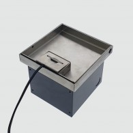 FOBSS19R1STDO - FFOB-149/2P Floor Box 1 x Standard GPO Outlet