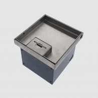 FOBSS19R1STDO - FFOB-149/2P Floor Box 1 x Standard GPO Outlet