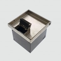 FOBSS19R1STDO - FFOB-149/2P Floor Box 1 x Standard GPO Outlet