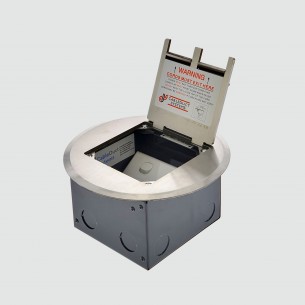 FOBCSSF1STDO3D - FFOB-148R Floor Box 1 x Standard  DGPOs + 3 Data Provisions