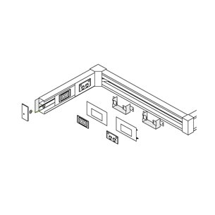 AK100/35 SKIRTING DUCT