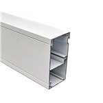 50x100mm Skirting Duct – Pearl White | Body, Lids & Accessories | Cableaway
