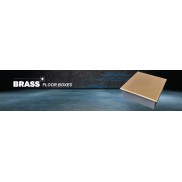Brass Lid Floor Boxes.