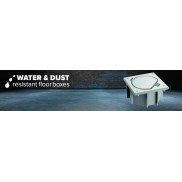 Water and Dust Resistant  Floor Boxes
