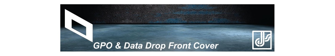 Drop in Front Cover Skirting Duct - Essential Component for GPO & Data Kits"
