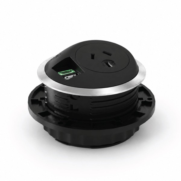 cableduct pixel black usb ac